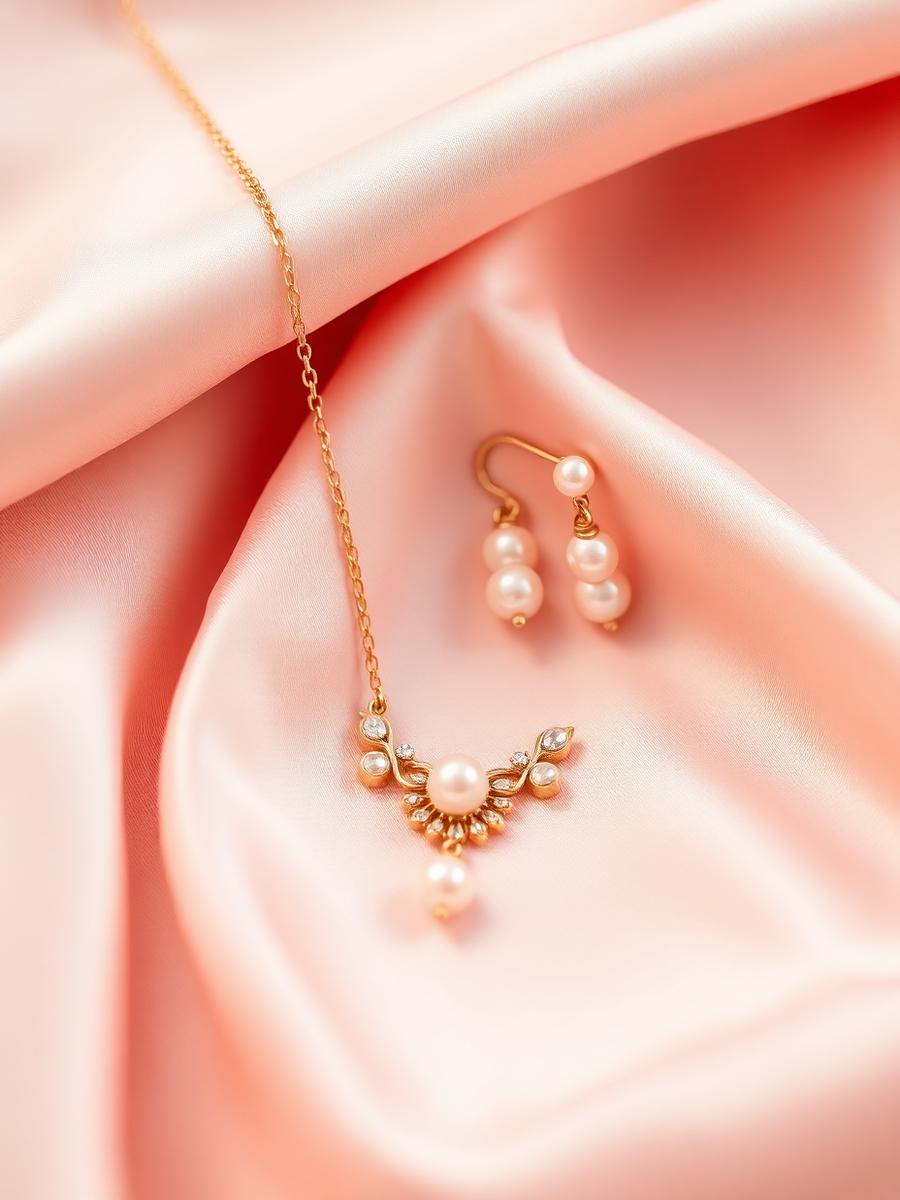 Gold Pearl Set